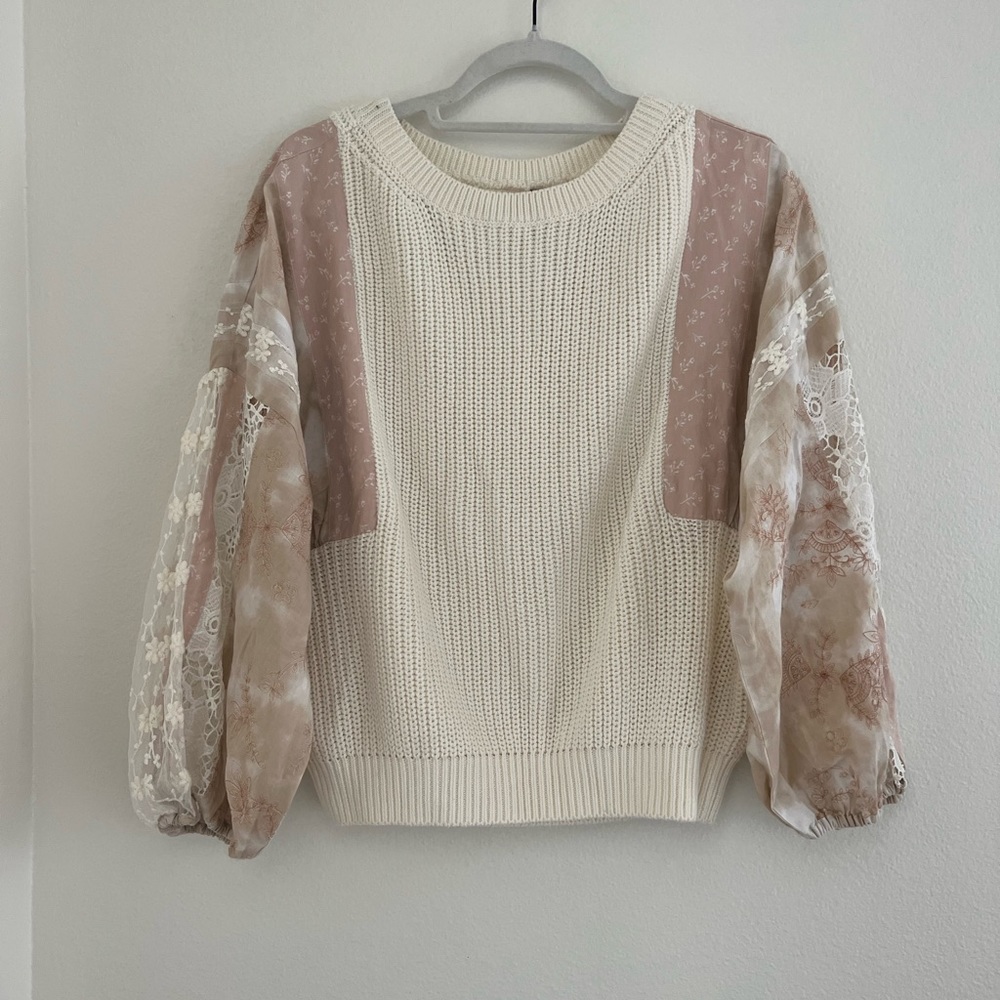Anthropologie sweater size l